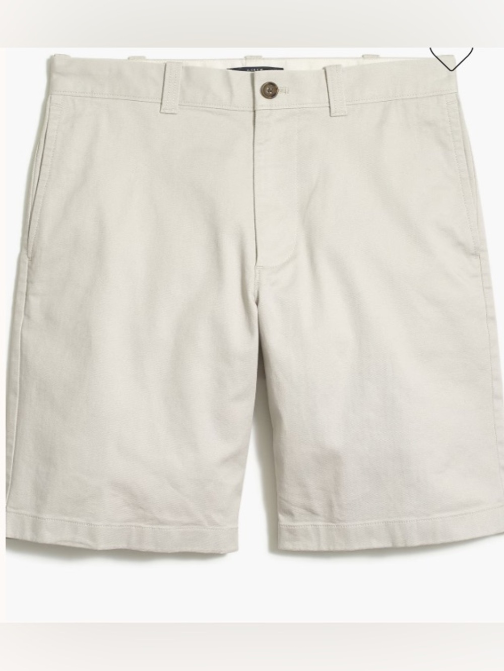 9" flex chino short